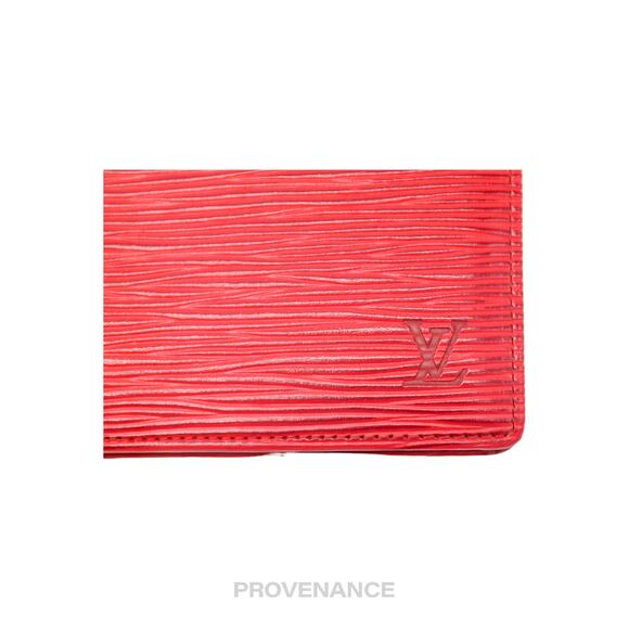 🔴 Louis Vuitton Marco Wallet - Red Epi Leather - Picture 5 of 10